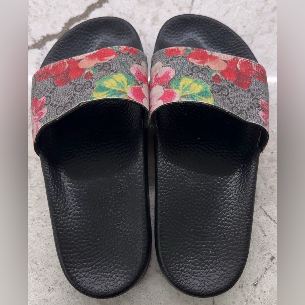 Gucci Bloom floral Sandal slides
